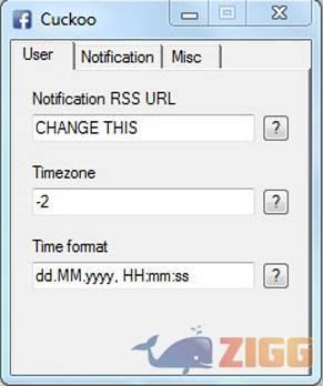 Cuckoo para Facebook