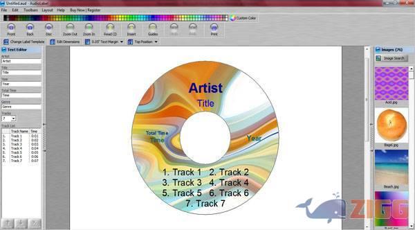 AudioLabel CD Labeler 1