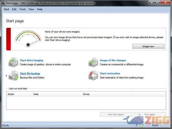 O&O DiskImage Express