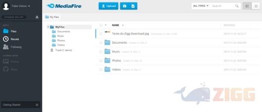 mediafire para online