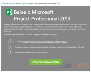 Captura 1 de Microsoft Office Project Professional