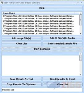 Scan Multiple QR Code Images Software