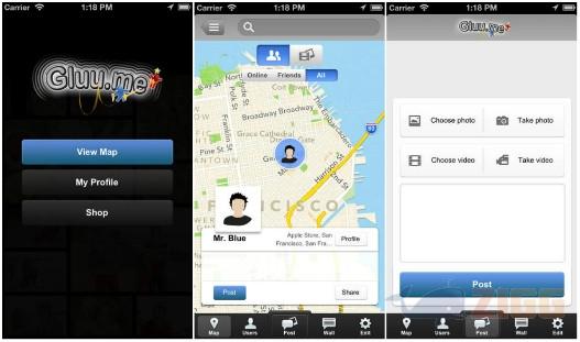 Gluu.me para iPhone