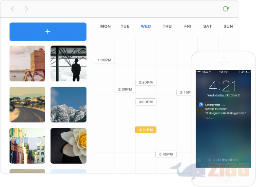latergramme online