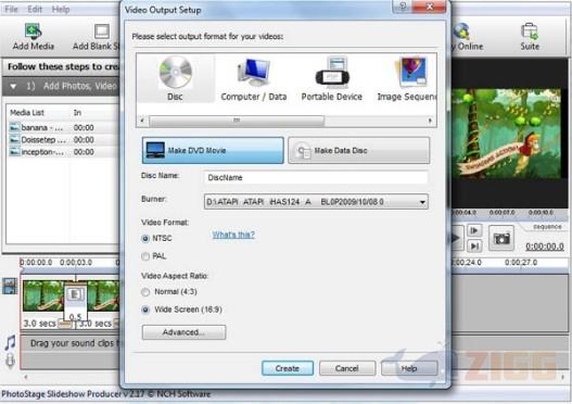 PhotoStage Slideshow Creator