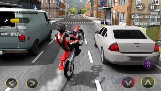 Race the Traffic Moto
