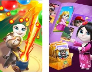Talking Tom Bubble Shooter