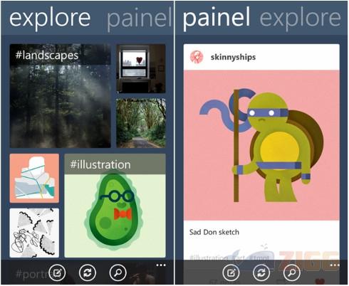 Tumblr para Windows Phone