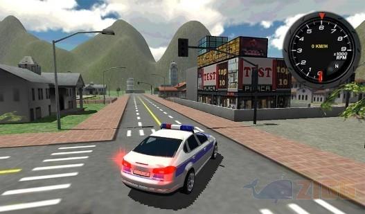 Police Car Driver 3D