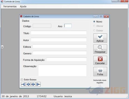 Jeferoz Controle de Livros