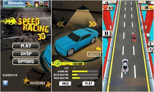 Speed Racing 3D 1 Speed Racing 3D para iPhone