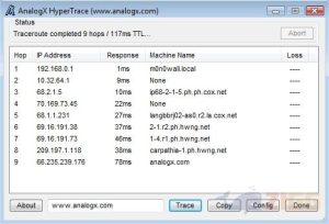 AnalogX HyperTrace