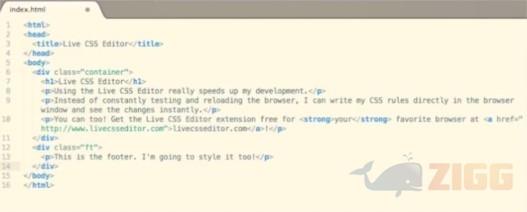 Live CSS Editor 1 Live CSS Editor