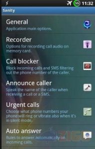 Sanity para Android