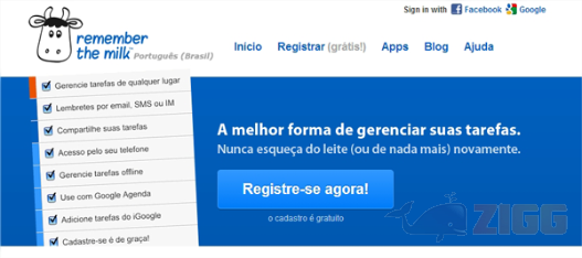 Remember The Milk para Blackberry