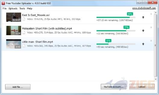 YouTube Uploader