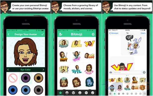 Bitmoji - Emoji by Bitstrips para iPhone