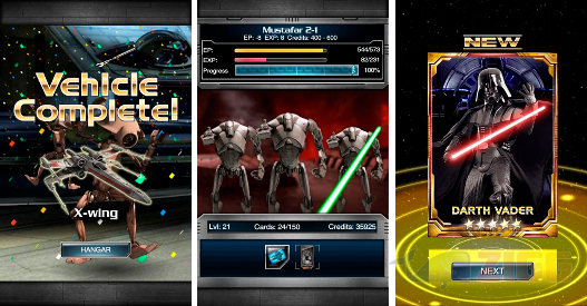 star wars force collecrion para ios
