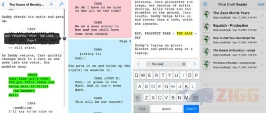 Final Draft 9 para ios