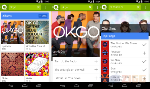 Captura 1 de QCast Music