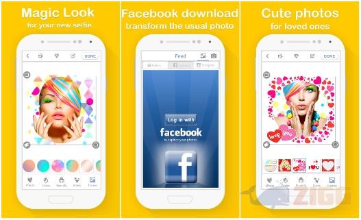 Efeitos de foto para Facebook 2 Editor de Fotos para Facebook