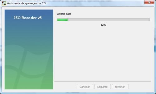 gravando cd Iem0e74