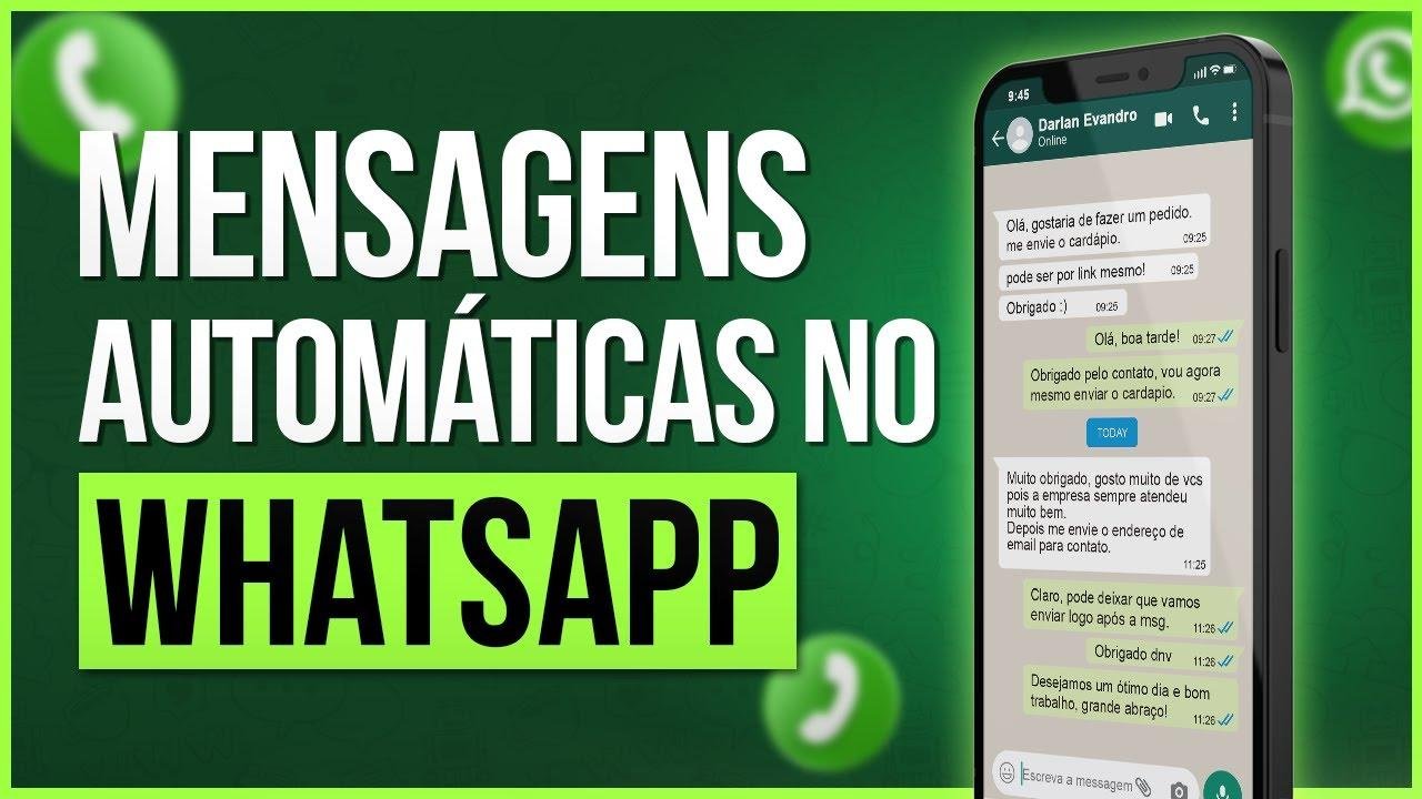 mensagem automatica no whatsapp