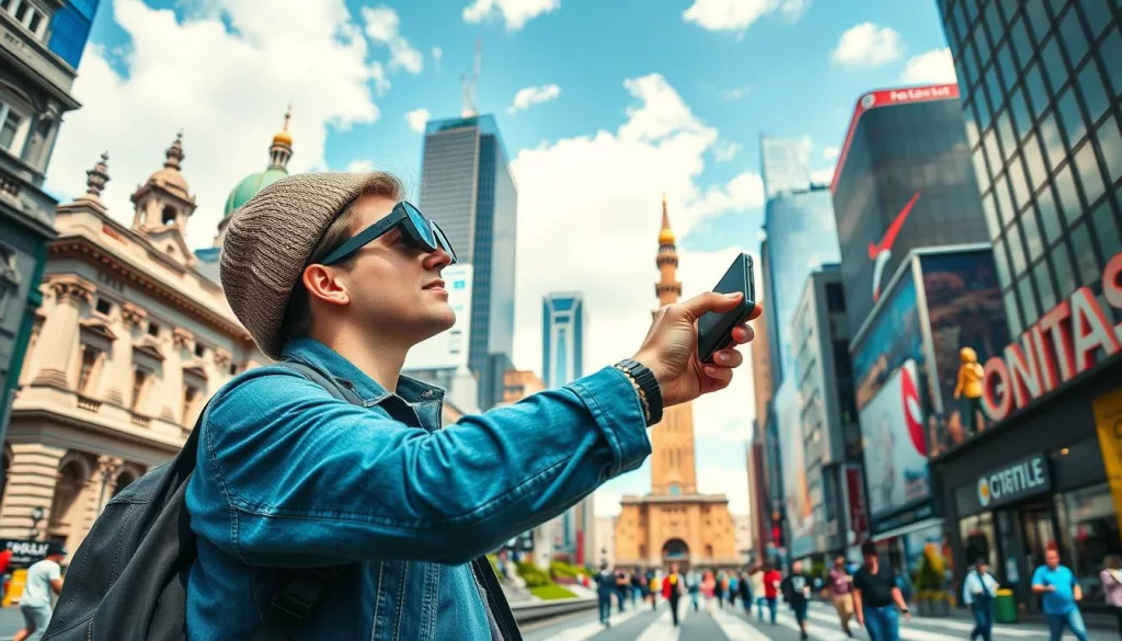 Turismo com Google Lens