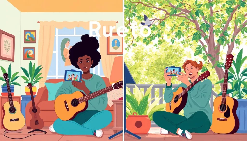 duetos no Instagram Reels