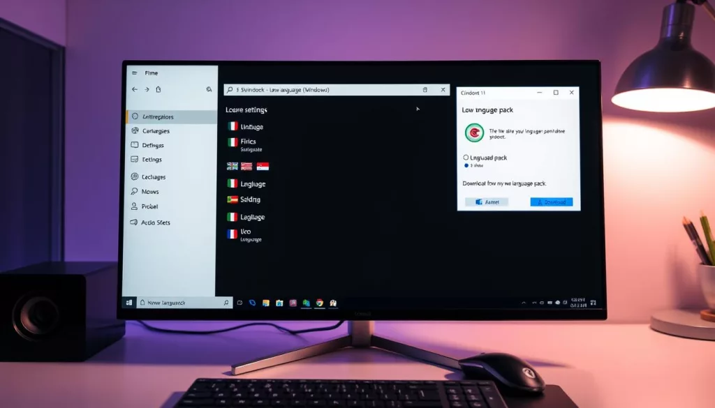 como baixar um idioma no windows 11