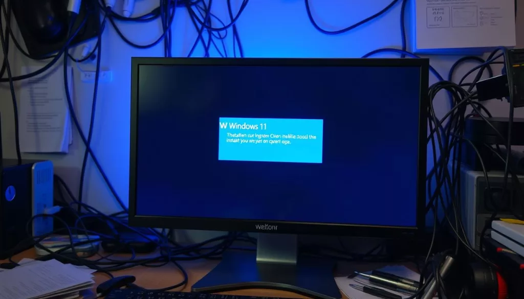 erro instalação windows 11