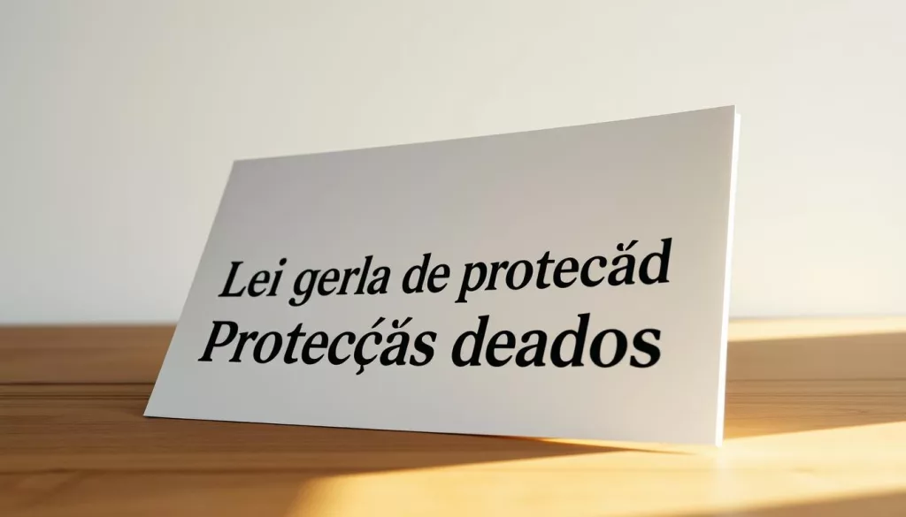 O que é LGPD