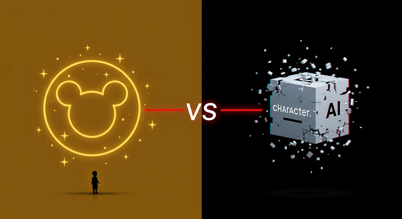 Disney confronta o Character.AI: disputa por direitos autorais e proteção infantil