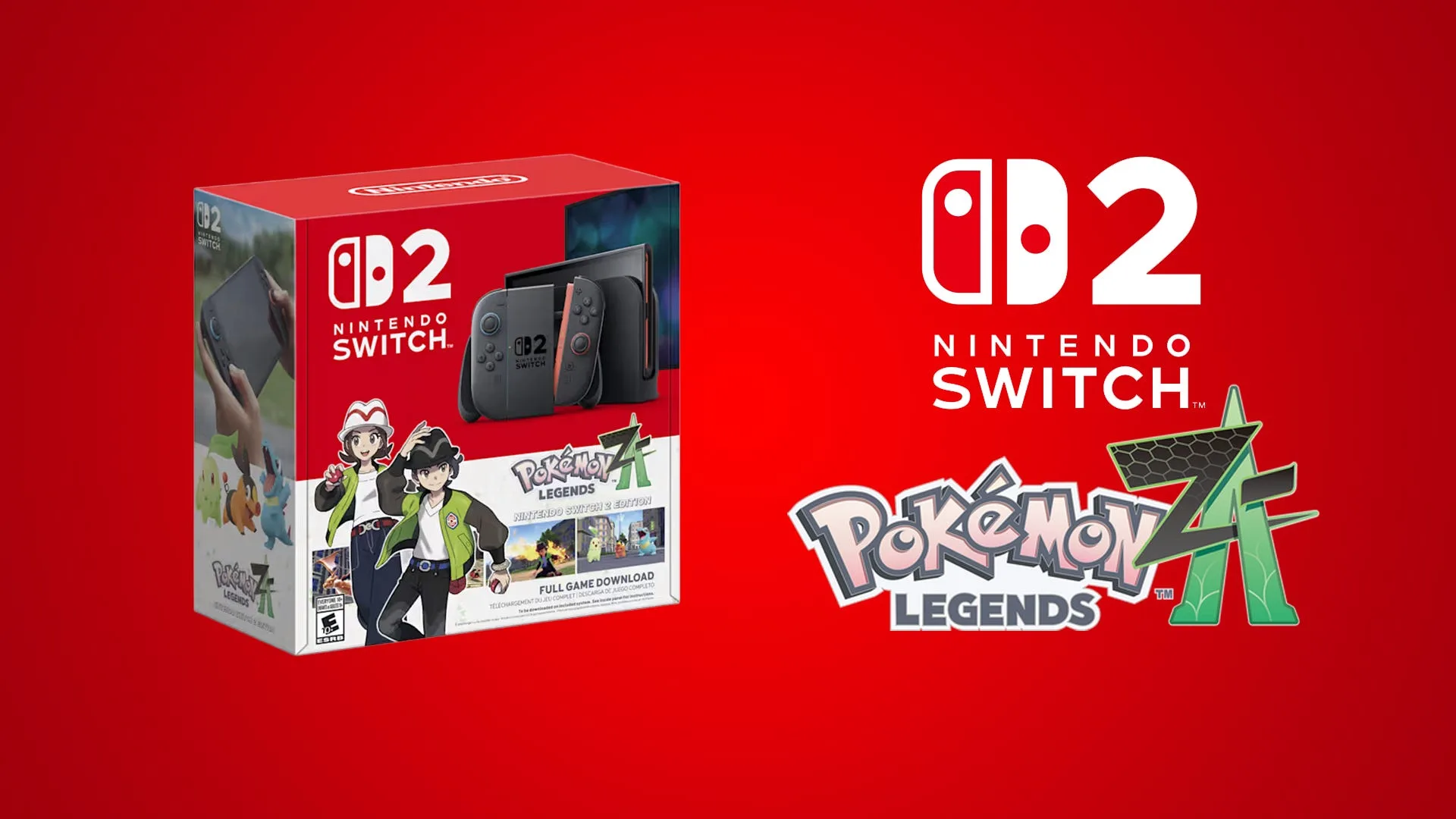 Nintendo Switch 2 chega ao Brasil em pacote com Pokémon Legends: Z-A