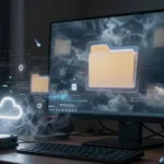 arquivos ausentes na nuvem