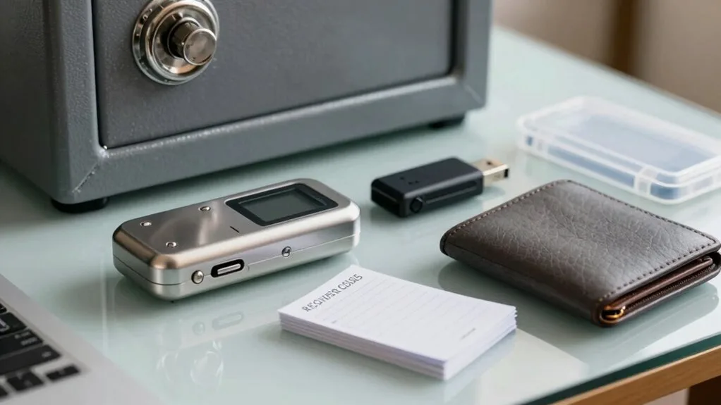 Códigos de recuperação: 5 maneiras que funcionam 4 Guarde com segurança os códigos de recuperação