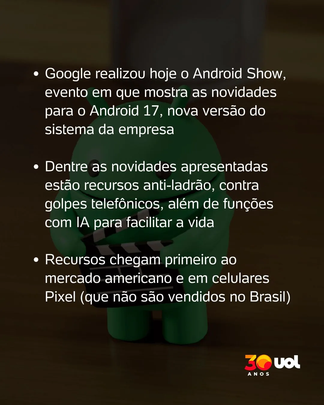 Recursos Android 17: Google anuncia bloqueio biométrico antifurto, Screen Reactions e IA integrada 3 Android 17: Google anuncia recursos de segurança e IA
